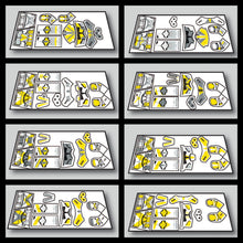 Load image into Gallery viewer, JONAK Toys Phase 2 Decal Sheets- 13th Battalion Expansion Squad Pack