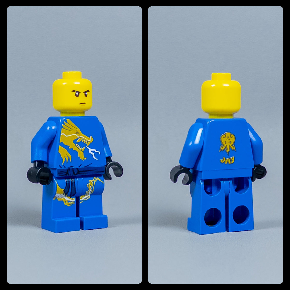 JONAK Toys UV Printed Figure- Jay DX w/ Nunchucks