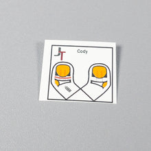 Load image into Gallery viewer, JONAK Toys Arm Decals