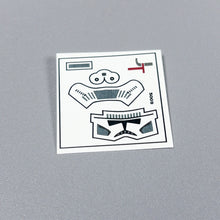 Load image into Gallery viewer, JONAK Toys Coruscant Guard Helmet Decals