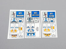 Load image into Gallery viewer, JONAK Toys Phase 2 Decal Sheets- 332nd Squad Pack