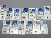 Load image into Gallery viewer, JONAK Toys Phase 2 Decal Sheets- Ultimate 501st Squad Pack
