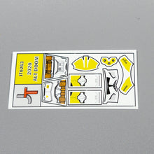 Load image into Gallery viewer, JONAK Toys Phase 2 Decal Sheet Commander Doom