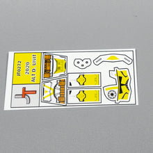 Load image into Gallery viewer, JONAK Toys Phase 2 Decal Sheet Doom Unit (Trooper, Heavy & Specialist)