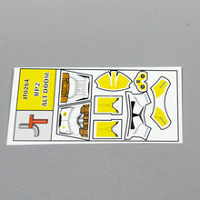 Load image into Gallery viewer, JONAK Toys Phase 2 Decal Sheet Commander Doom