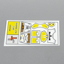 Load image into Gallery viewer, JONAK Toys Phase 2 Decal Sheet Commander Doom