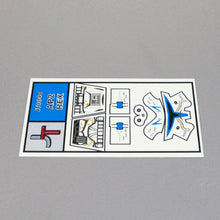 Load image into Gallery viewer, JONAK Toys Phase 2 Decal Sheet- Captain Rex