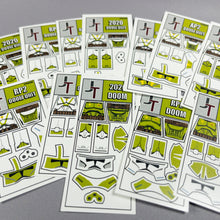 Load image into Gallery viewer, JONAK Toys Phase 2 Decal Sheet Doom Unit (Trooper, Heavy & Specialist)