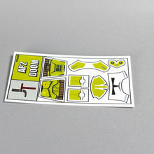 Load image into Gallery viewer, JONAK Toys Phase 2 Decal Sheet Commander Doom
