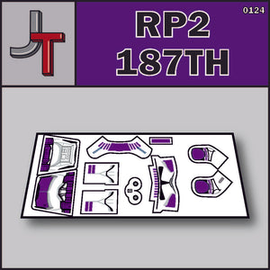 JONAK Toys Phase 2 Decal Sheet- 187th Trooper