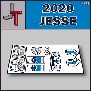 JONAK Toys Phase 2 Decal Sheet- Jesse