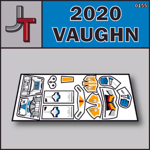 JONAK Toys Phase 2 Decal Sheet- Captain Vaughn