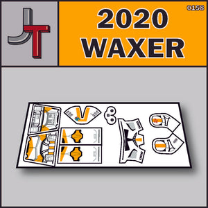 JONAK Toys Phase 2 Decal Sheet- Waxer