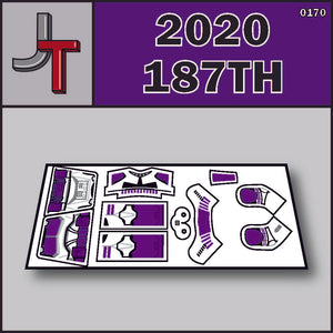 JONAK Toys Phase 2 Decal Sheet- 187th Trooper