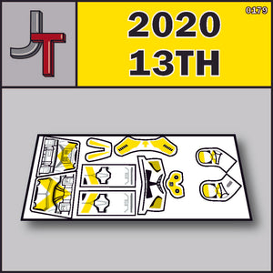 JONAK Toys Phase 2 Decal Sheet- 13th Battalion Trooper