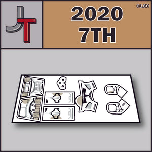 JONAK Toys Phase 2 Decal Sheet- 7th Assault Trooper