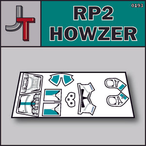 JONAK Toys Phase 2 Decal Sheet- Captain Howzer