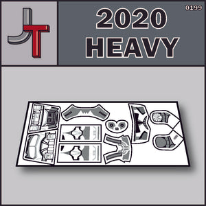 JONAK Toys Phase 2 Decal Sheet- Wolfpack Heavy