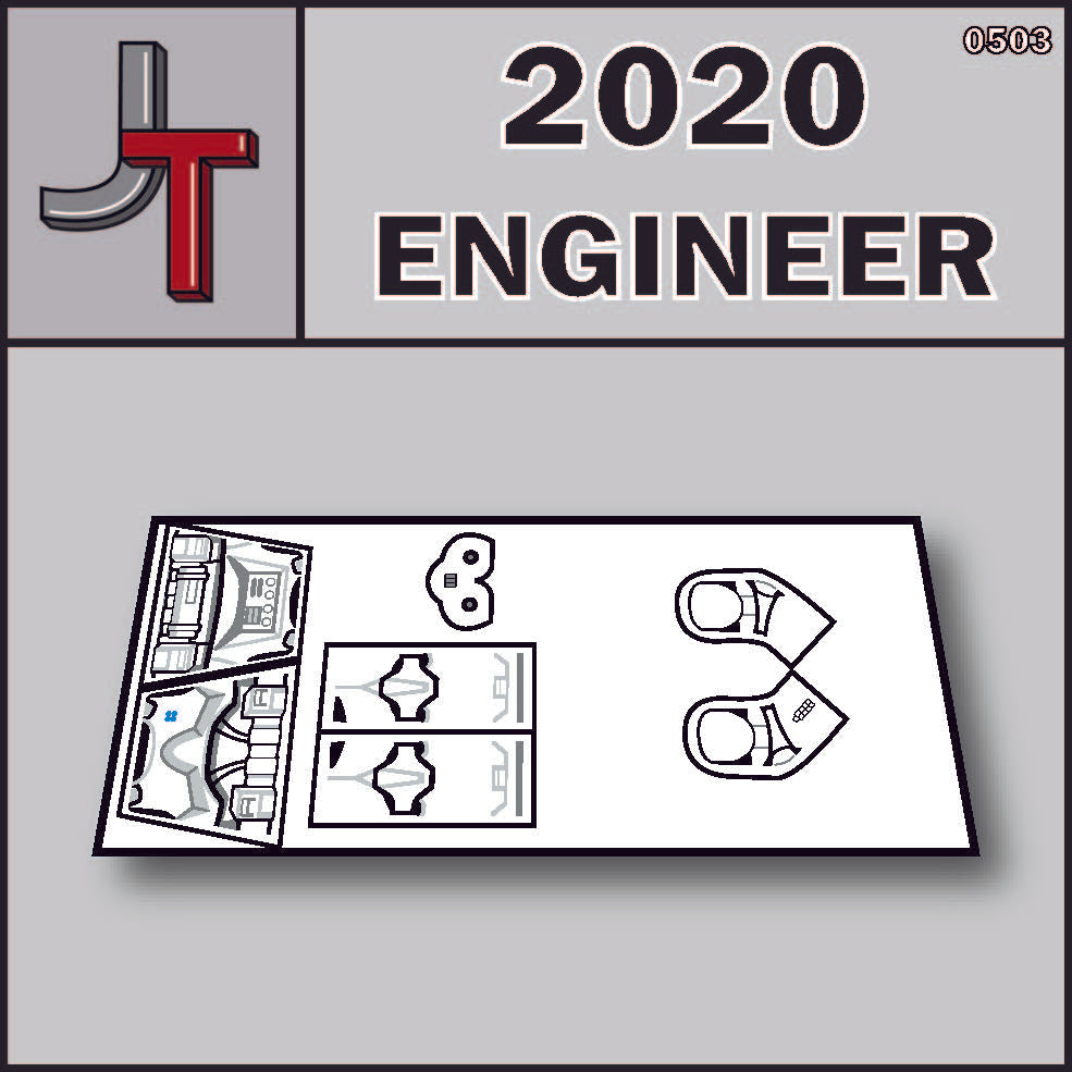 JONAK Toys Phase 2 Decal Sheet- Grunt Engineer