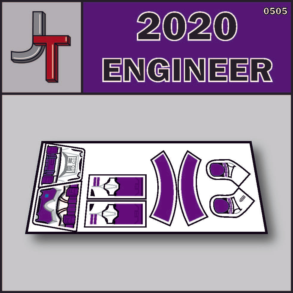 JONAK Toys Phase 2 Decal Sheet- 187th Engineer