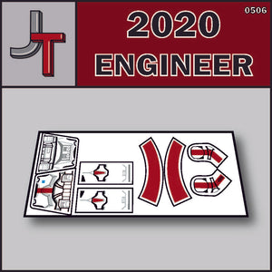 JONAK Toys Phase 2 Decal Sheet- 87th Engineer
