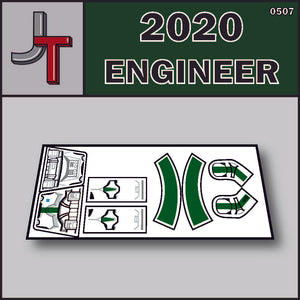 JONAK Toys Phase 2 Decal Sheet- 181st Engineer