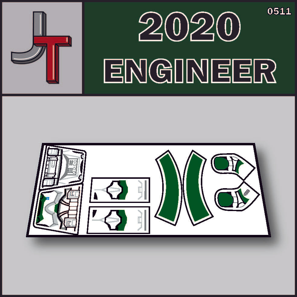 JONAK Toys Phase 2 Decal Sheet- 41st Engineer