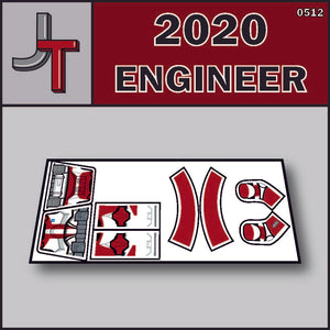 JONAK Toys Phase 2 Decal Sheet- Anaxes Engineer