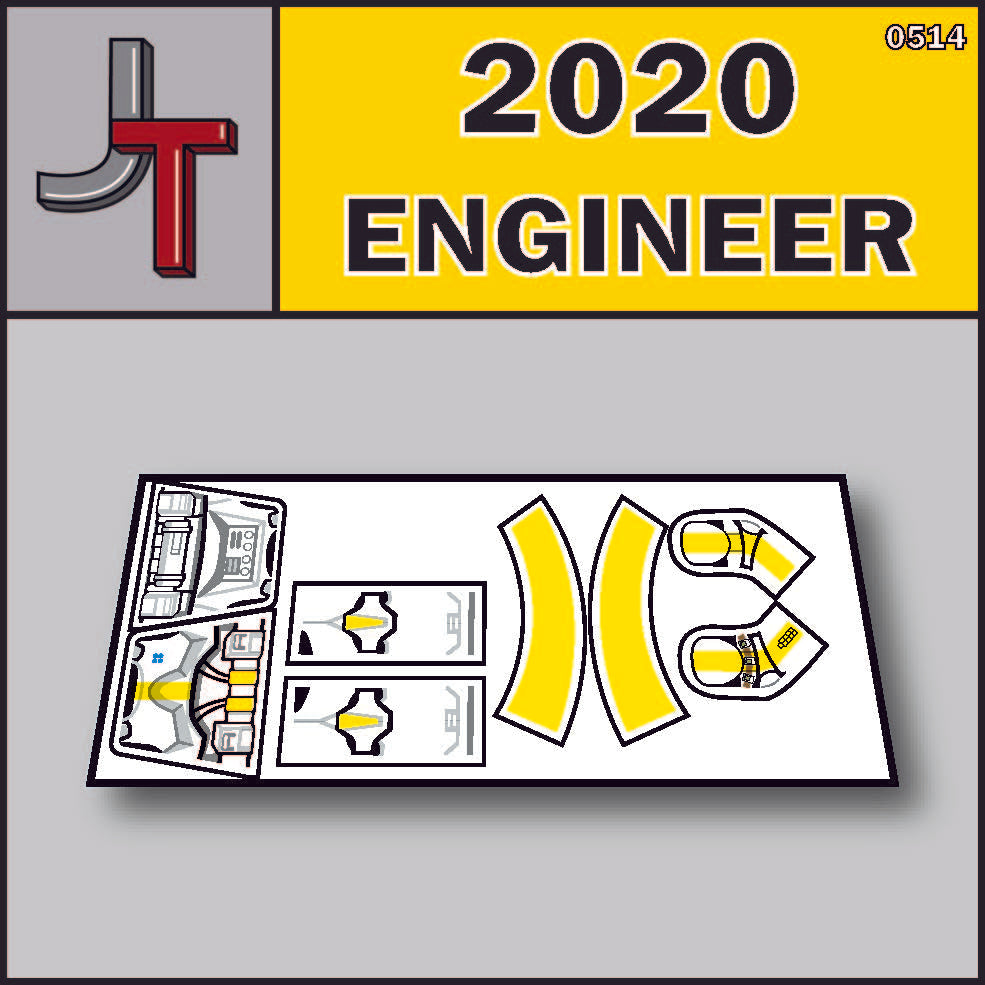 JONAK Toys Phase 2 Decal Sheet- 327th Engineer