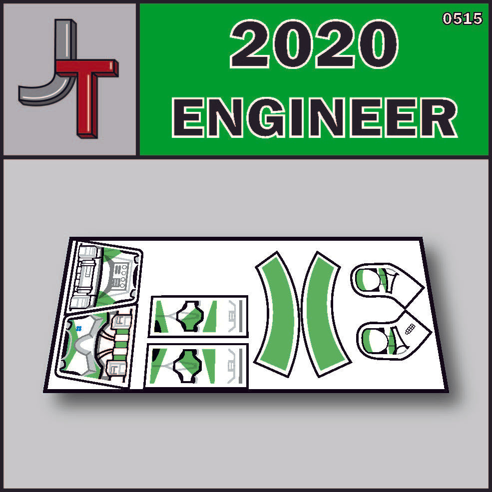 JONAK Toys Phase 2 Decal Sheet- 442nd Engineer