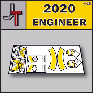 JONAK Toys Phase 2 Decal Sheet- 13th Engineer