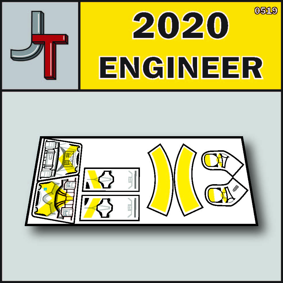 JONAK Toys Phase 2 Decal Sheet- 13th Engineer