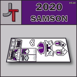 JONAK Toys Phase 2 Decal Sheet- Samson (BBS3)