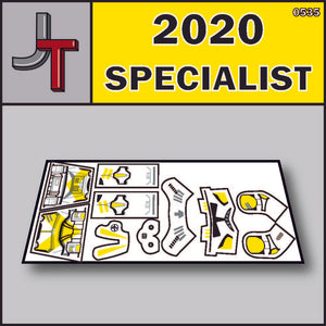 JONAK Toys Phase 2 Decal Sheet- 13th Specialist