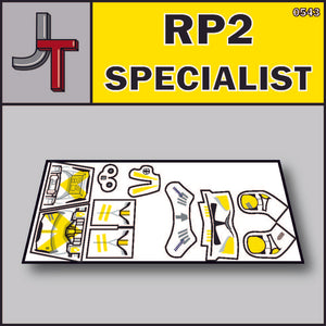 JONAK Toys Phase 2 Decal Sheet- 13th Specialist