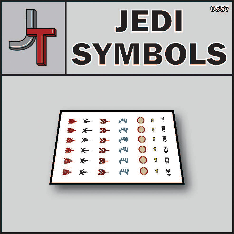 JONAK Toys Jedi Symbol Decals