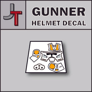 JONAK Toys Helmet & Arm Decals- Clone Gunners