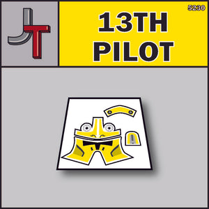 JONAK Toys Helmet Decals- Clone Pilots