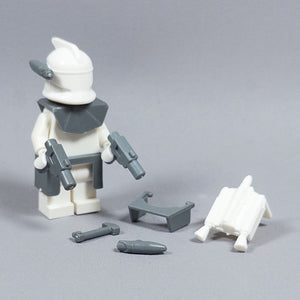 Offbrand Clone Accessory Pack (Kama, Pauldron, Visor, Jetpack, Antenna & Floodlights)