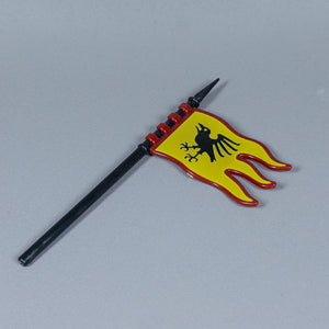 Custom Medieval Flags + Staff (Plastic)