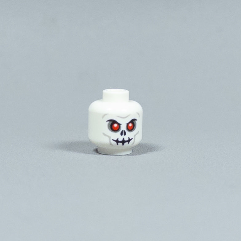 JONAK Toys UV Printed Heads- Skeleton Warriors (White)