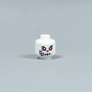 JONAK Toys UV Printed Heads- Skeleton Warriors (White)