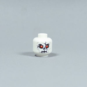 JONAK Toys UV Printed Heads- Skeleton Warriors (White)