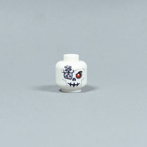 JONAK Toys UV Printed Heads- Skeleton Warriors (White)