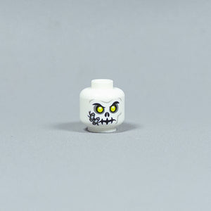 JONAK Toys UV Printed Heads- Skeleton Warriors (White)