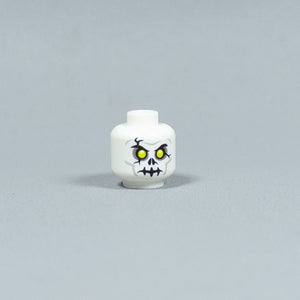 JONAK Toys UV Printed Heads- Skeleton Warriors (White)