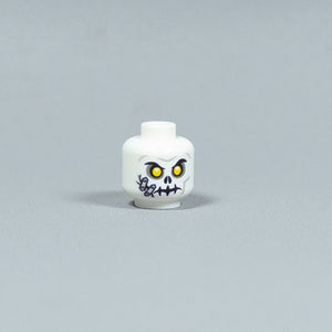 JONAK Toys UV Printed Heads- Skeleton Warriors (White)