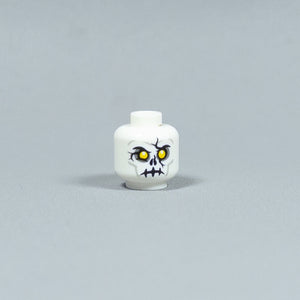 JONAK Toys UV Printed Heads- Skeleton Warriors (White)