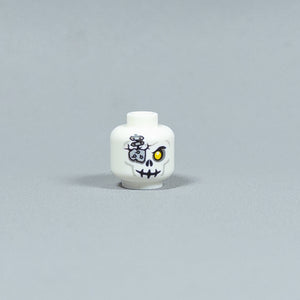 JONAK Toys UV Printed Heads- Skeleton Warriors (White)