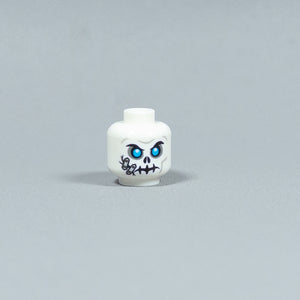 JONAK Toys UV Printed Heads- Skeleton Warriors (White)